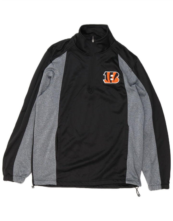 Hanorac grafic NFL Cincinnati Bengals pentru bărbați, negru mediu