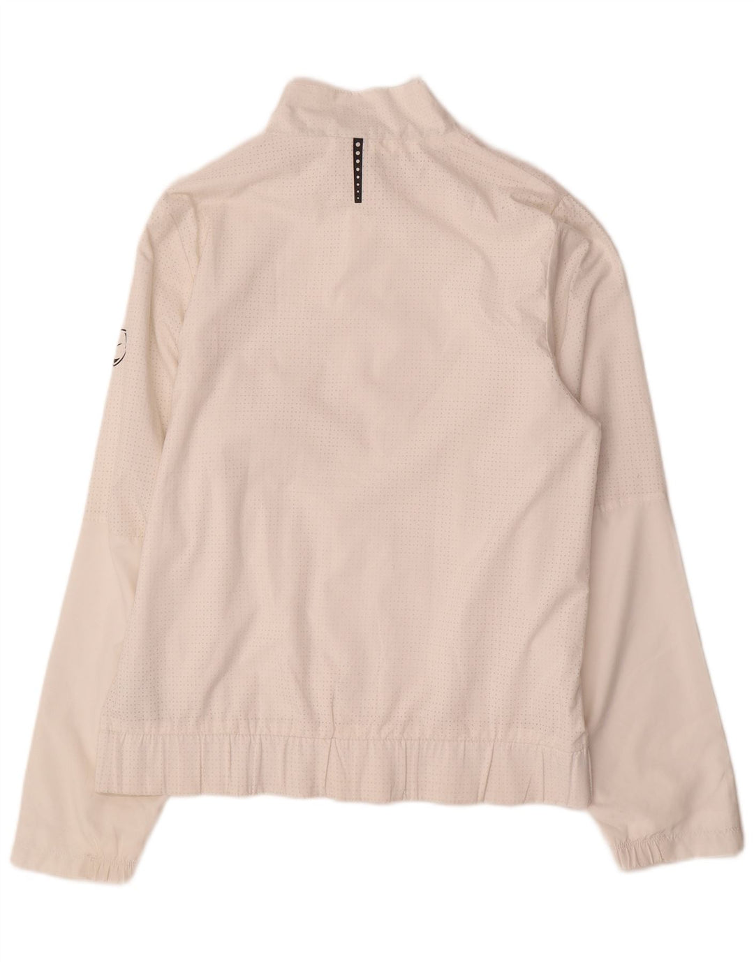 Jachetă de top pentru trening Juventus pentru bărbați Nike UK 38/40 Poliester alb mediu