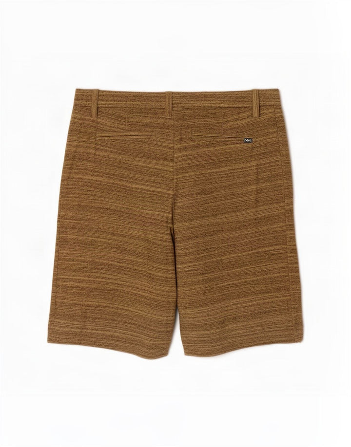 Pantaloni scurți chino pentru bărbați Vans W32 Medium Khaki Pinstripe
