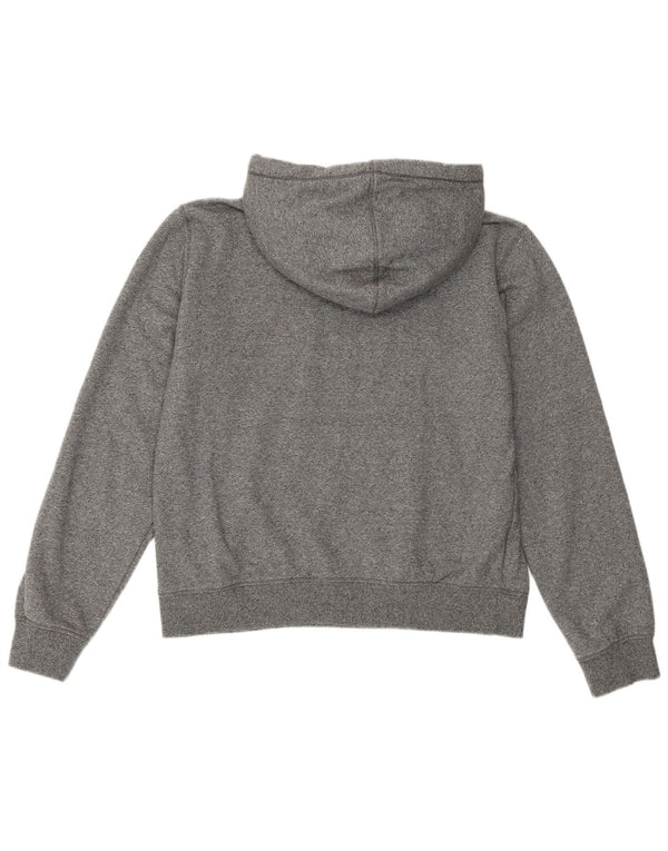 Pulover cu capota cu grafic pentru femei Champion UK 12 Medium Grey Flecked