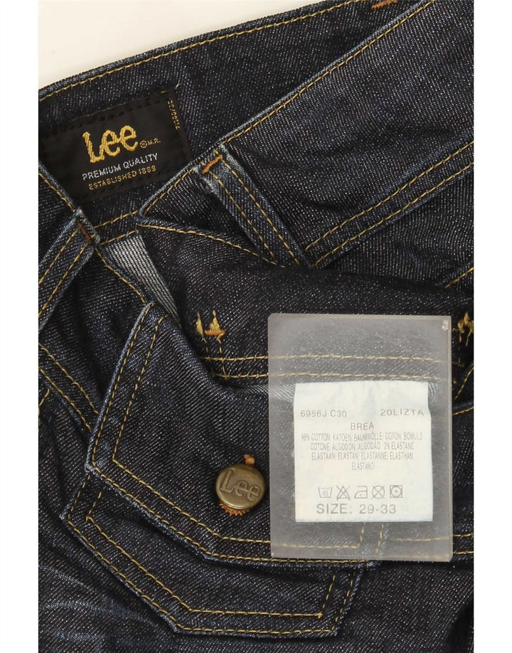 Blugi Lee Brea Slim pentru femei W29 L33 Bumbac bleumarin