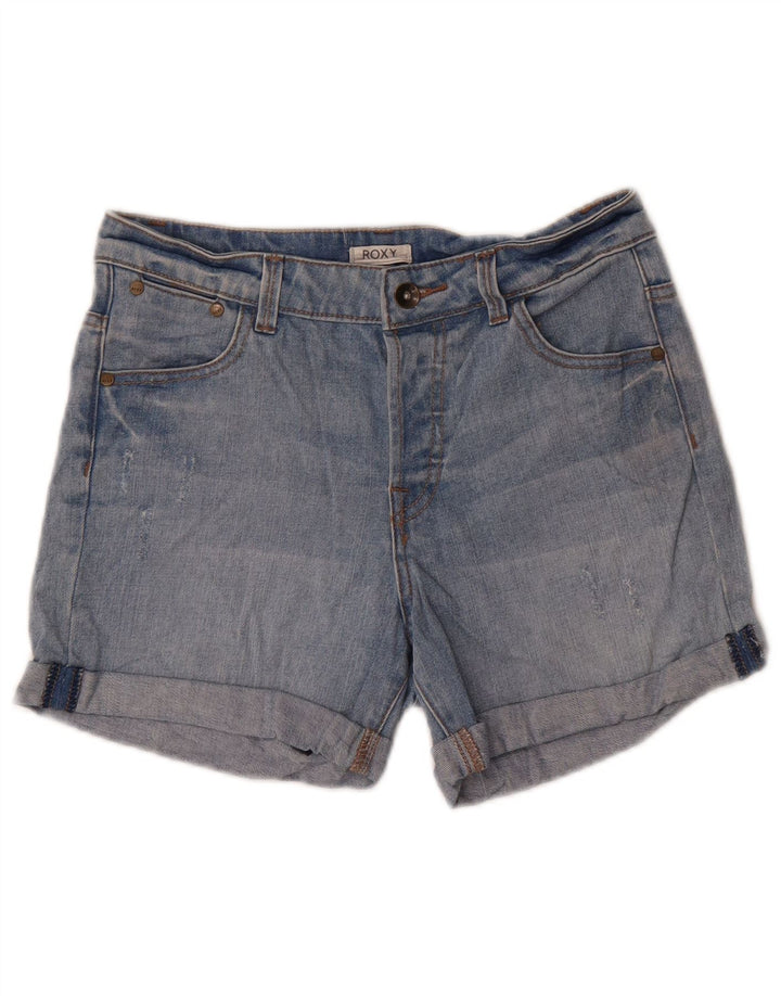 Pantaloni scurți din blugi pentru femei Roxy W24 XS, bumbac albastru