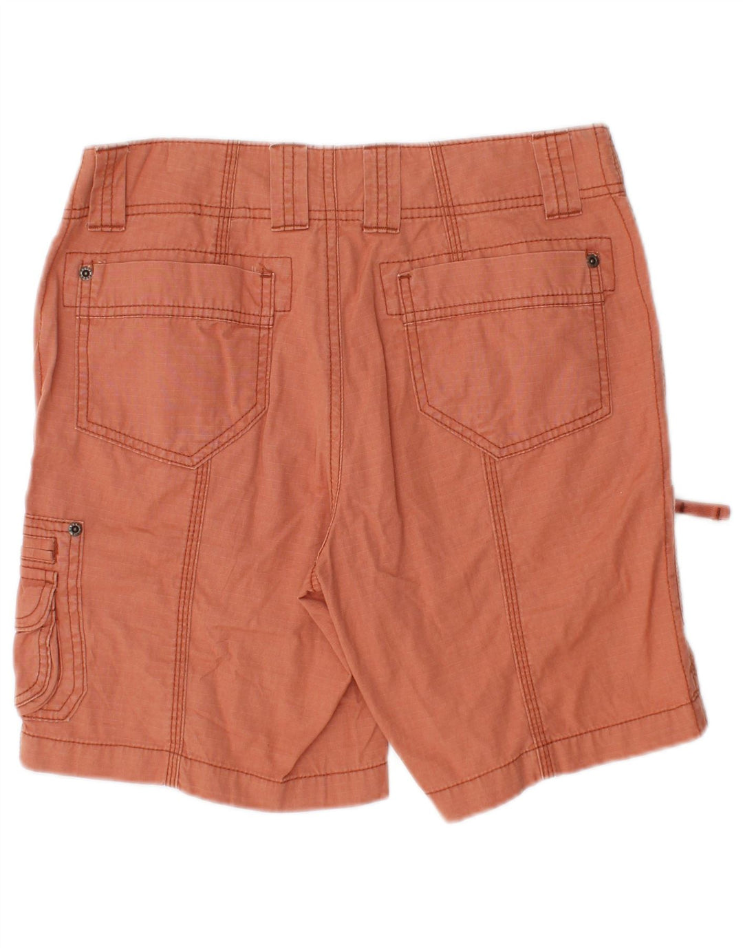 EDDIE BAUER Pantaloni scurti cargo pentru femei US 2 XS W28 bumbac portocaliu