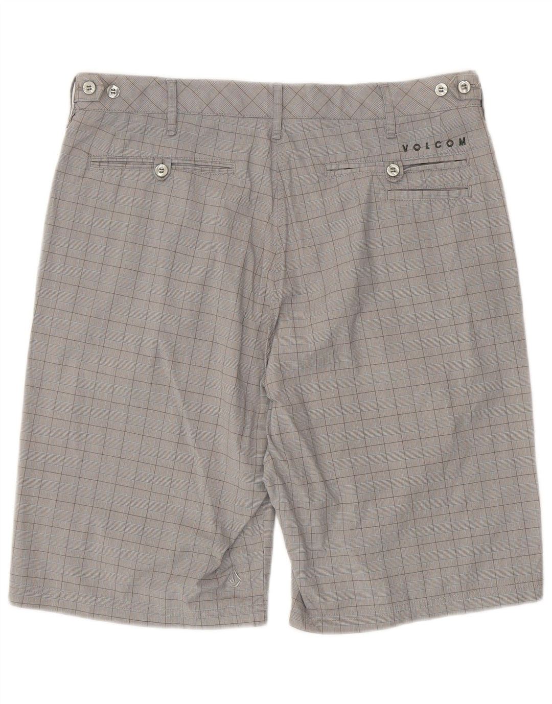 Pantaloni scurți chino pentru bărbați Volcom W34 Large, gri din bumbac