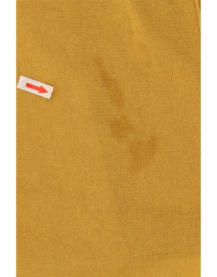 Bluză supradimensionată pentru femei Marks & Spencer Autograph Crop Top UK 14 Large Gold