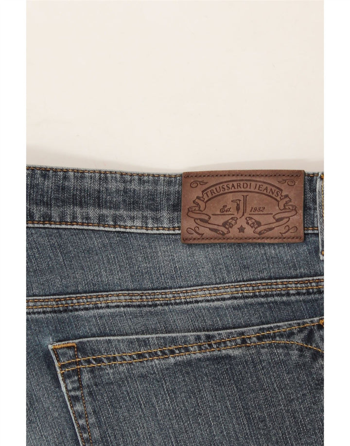 TRUSSARDI Mens Slim Jeans W36 L31 Blue Cotton Vintage Trussardi and Second-Hand Trussardi from Messina Hembry 