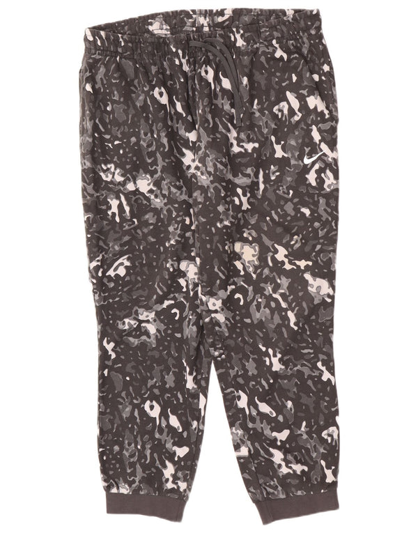 Pantaloni de trening pentru bărbați Nike Pantaloni de jogging 2XL, bumbac camuflaj gri