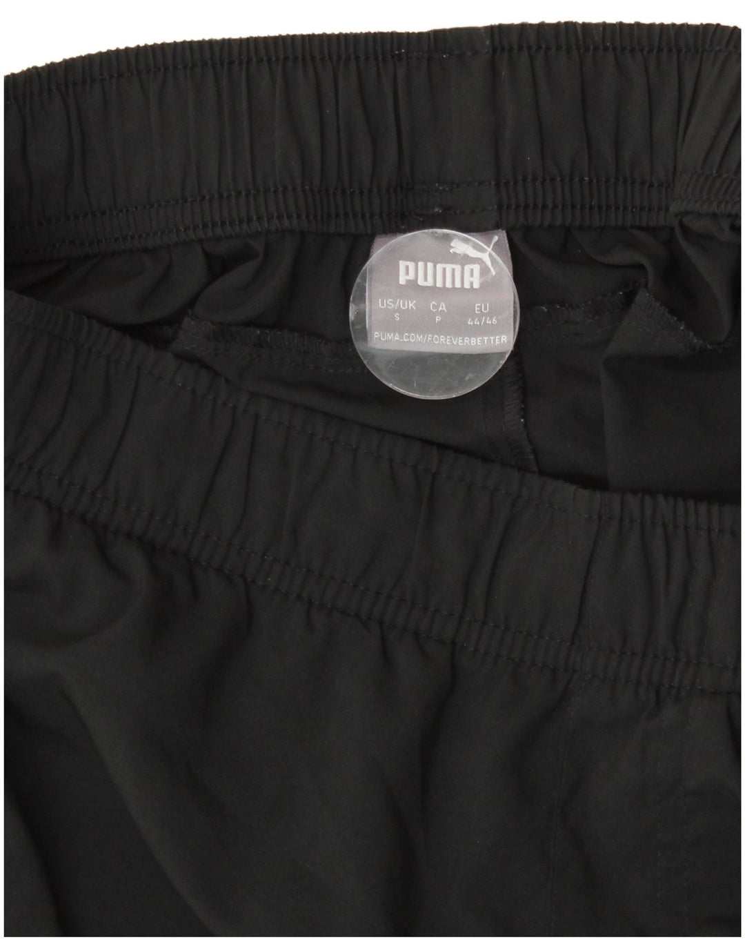 Pantaloni scurti sport Puma pentru bărbați, poliester negru mic