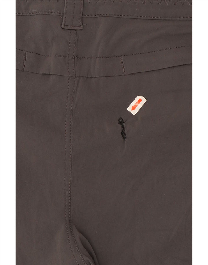 Pantaloni scurți de drumeție pentru femei Eddie Bauer US 10 Large W32 Nylon gri