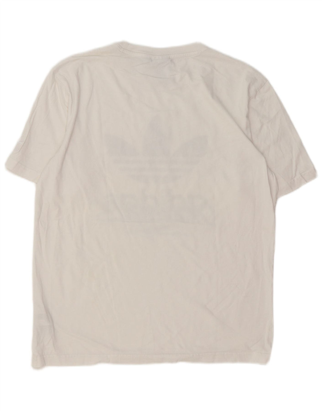 Tricou grafic pentru bărbați Adidas Top Medium White Bumbac
