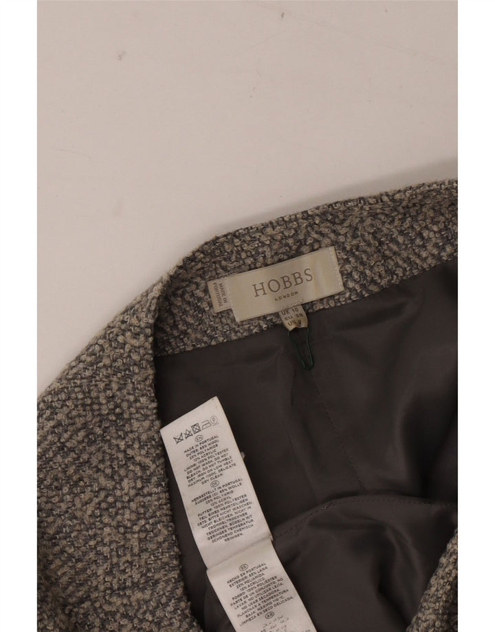 Fusta creion pentru femei HOBBS UK 10 Mic W28 Lână gri