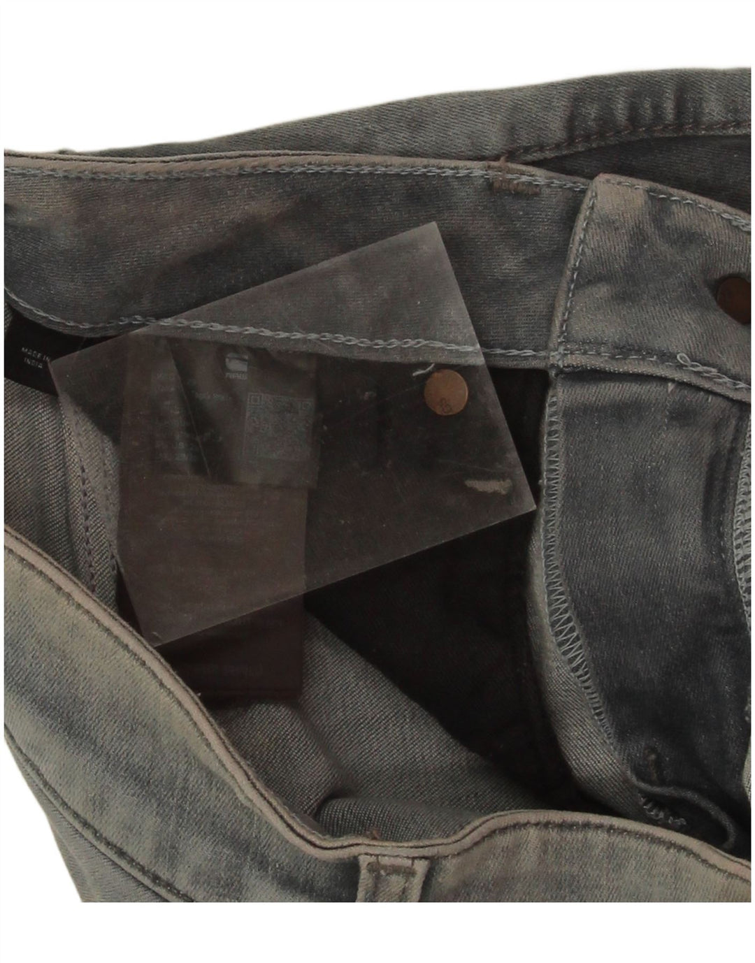 Blugi G-Star Midge Slim pentru femei W28 L29 bumbac gri