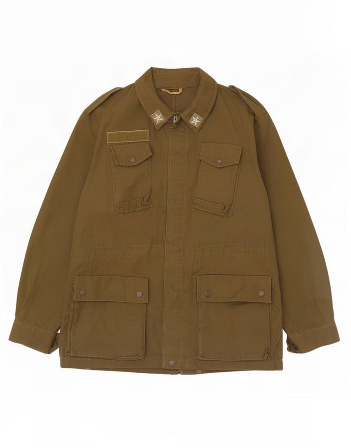 Jachetă militară vintage pentru bărbați IT 48 Medium Khaki