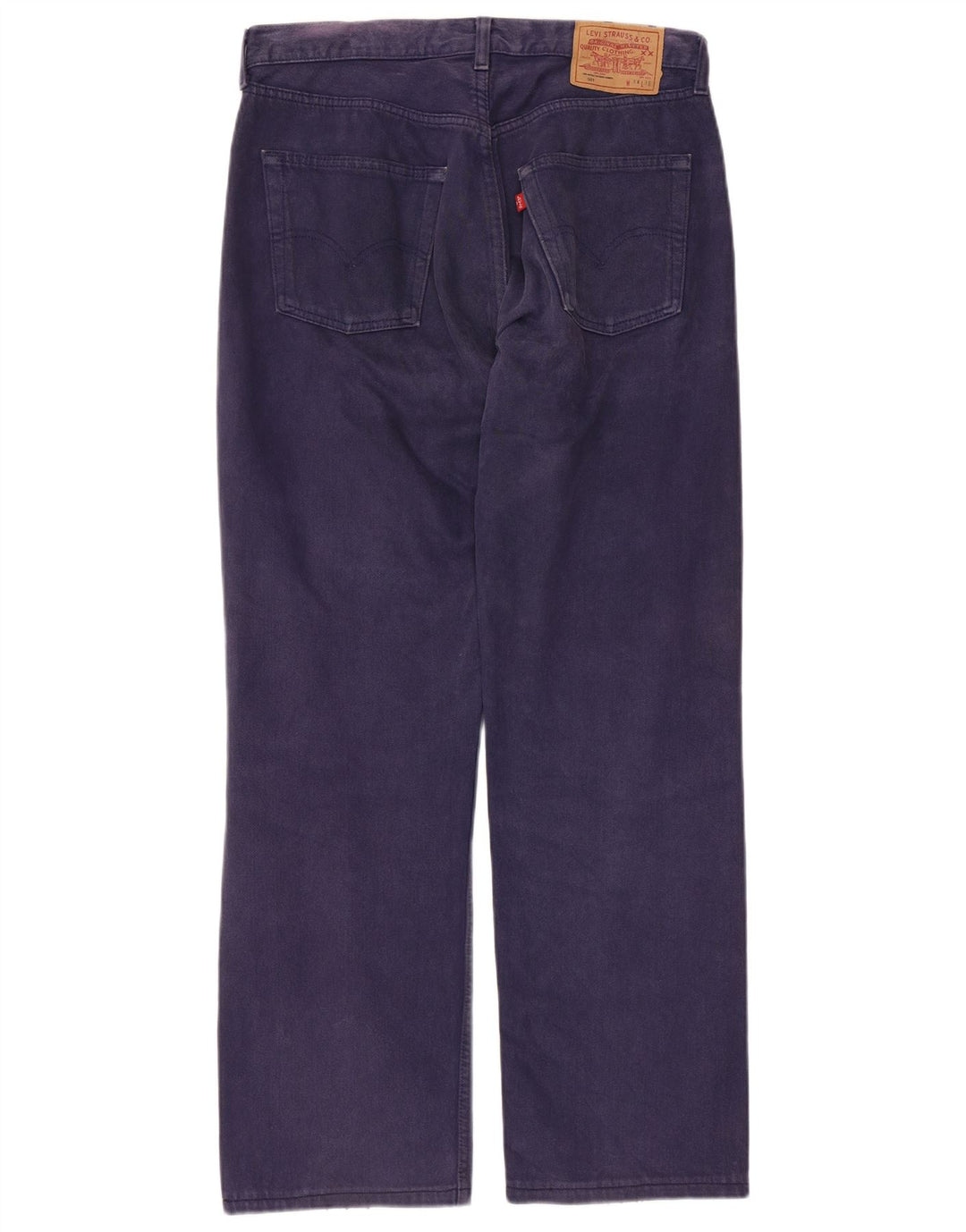 Blugi drepti pentru bărbați Levi's 501 W34 L29 bumbac violet