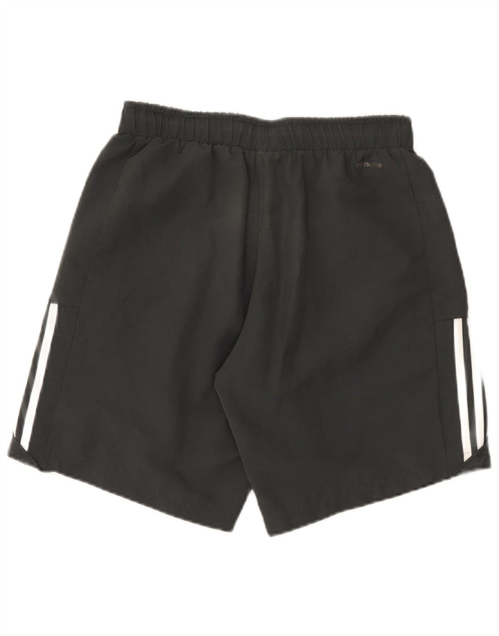 Pantaloni scurți sport pentru bărbați Adidas Climalite, gri poliester