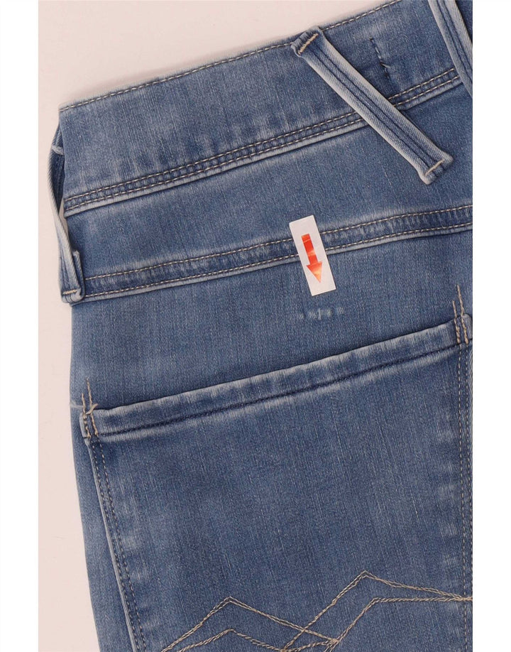 Replay blugi slim pentru femei W29 L32 bumbac albastru
