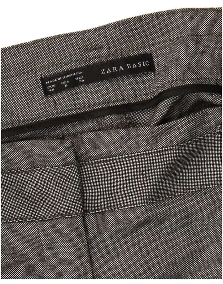 Pantaloni chino slim pentru bărbați Zara EU 40 Mediu L30 L27 Poliamidă gri
