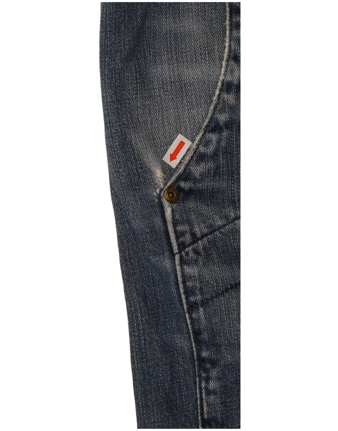 Pantaloni scurți LEE Whizit Denim W32, bumbac albastru mediu