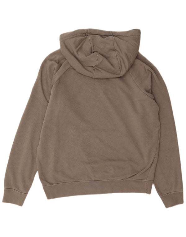 Pulover supradimensionat pentru femei Nike UK 10 Bumbac gri mic