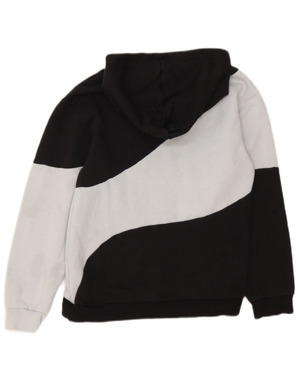 Puma Boys Hoodie Jumper 13-14 Years Multicoloured Colourblock Cotton