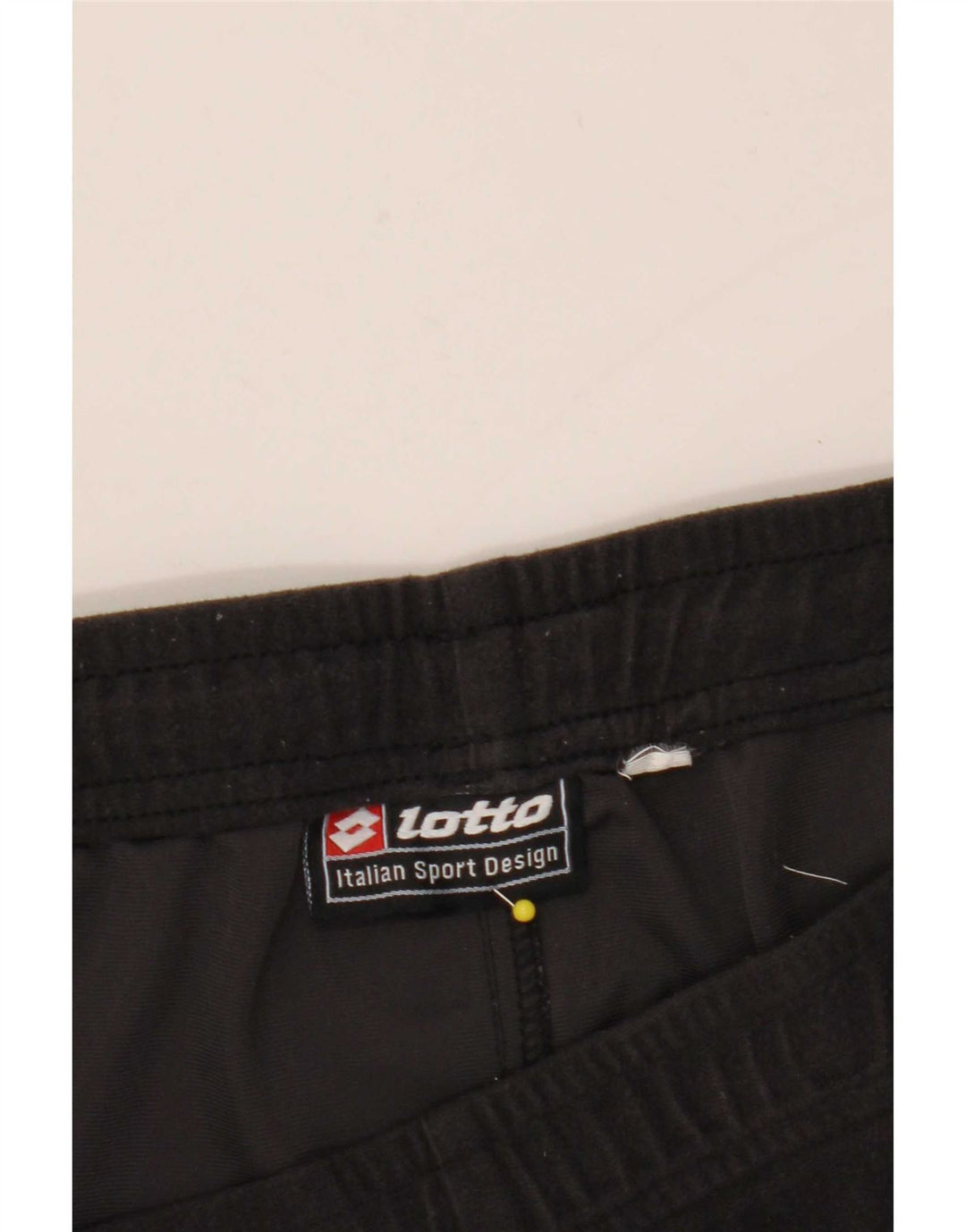 Pantaloni de trening Lotto pentru bărbați, mare, negru
