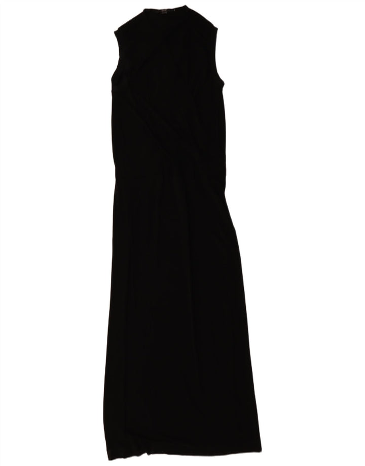 Rochie maxi fără mâneci pentru femei Seventy IT 46 Large Black Viscose