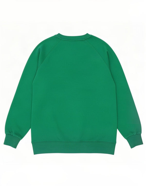 Hanorac grafic pentru bărbați Tommy Hilfiger Pulover mic, verde, bumbac