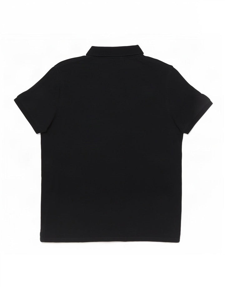 Tricou polo Gant pentru bărbați, mare, negru, bumbac