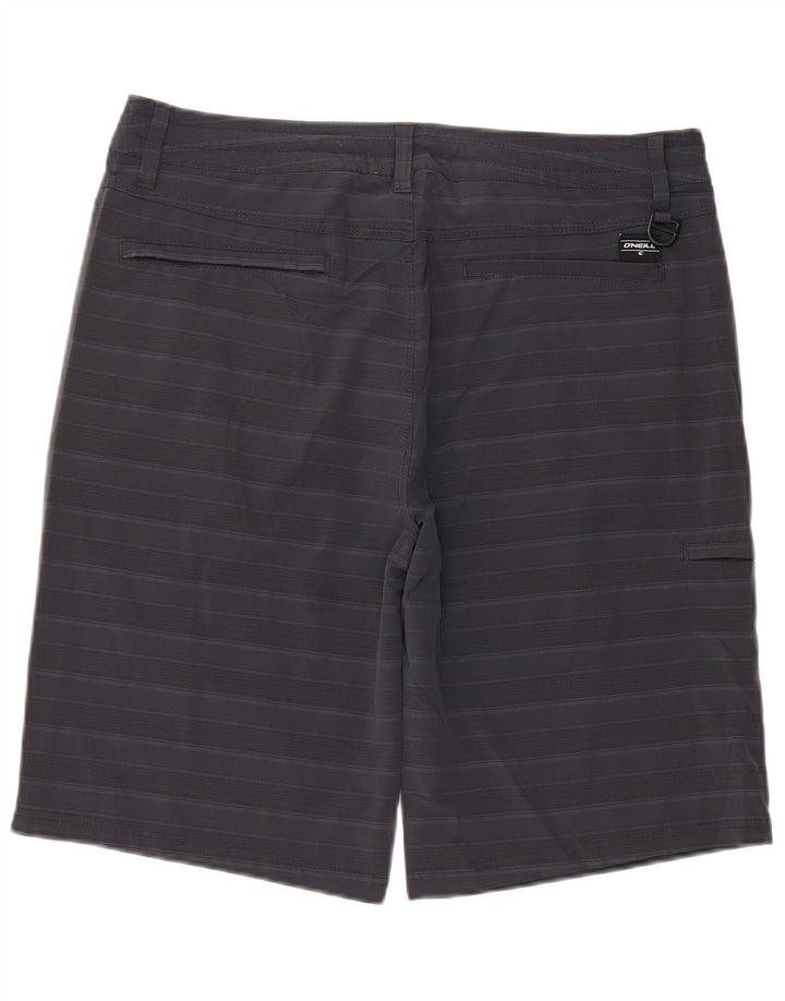 Pantaloni scurți cargo O'NEILL pentru bărbați W34, mari, albastru, poliester cu dungi