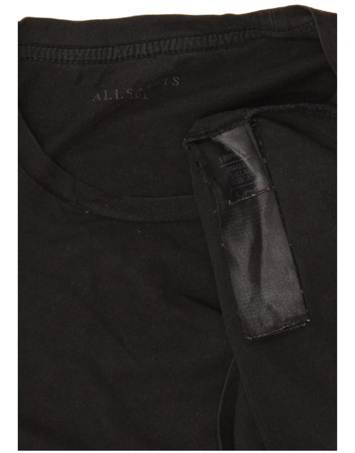 ALL SAINTS Tricou Bărbați Top Mic Negru Bumbac