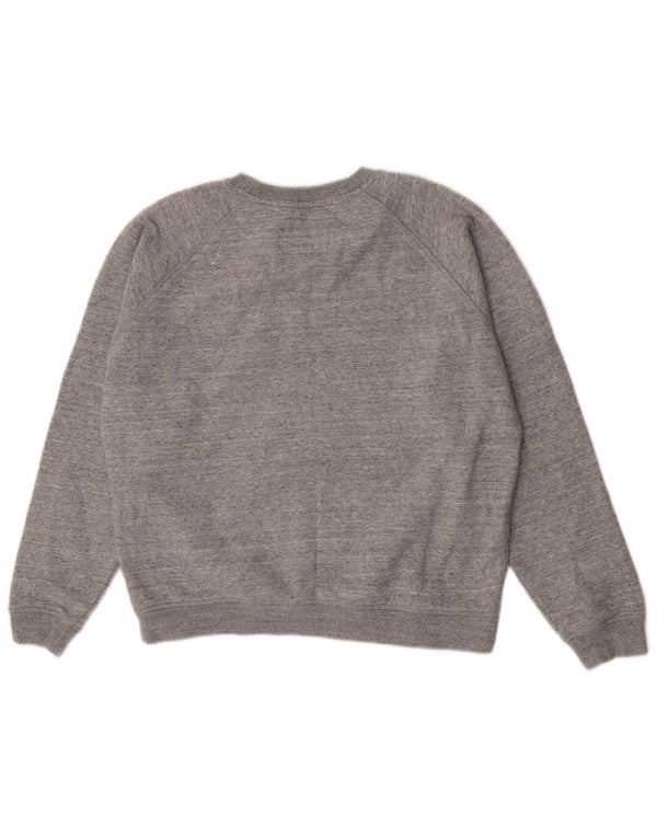 Pulover Jack Wills pentru femei, UK 12, bumbac gri mediu