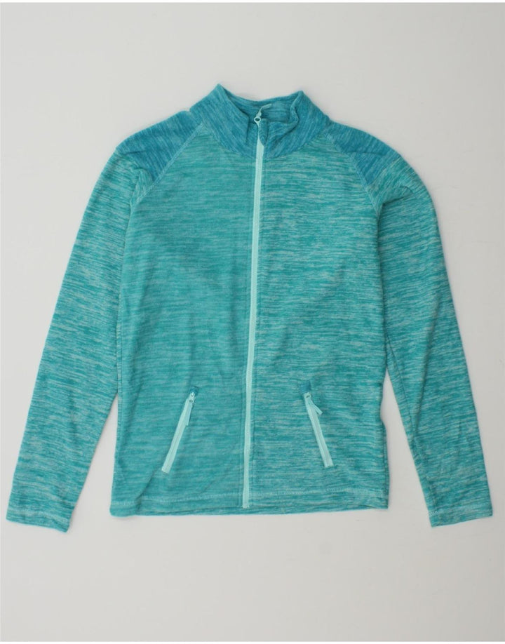 MOUNTAIN WAREHOUSE Boys Fleece Jacket 12-13 Years Blue Polyester Vintage Mountain Warehouse and Second-Hand Mountain Warehouse from Messina Hembry 