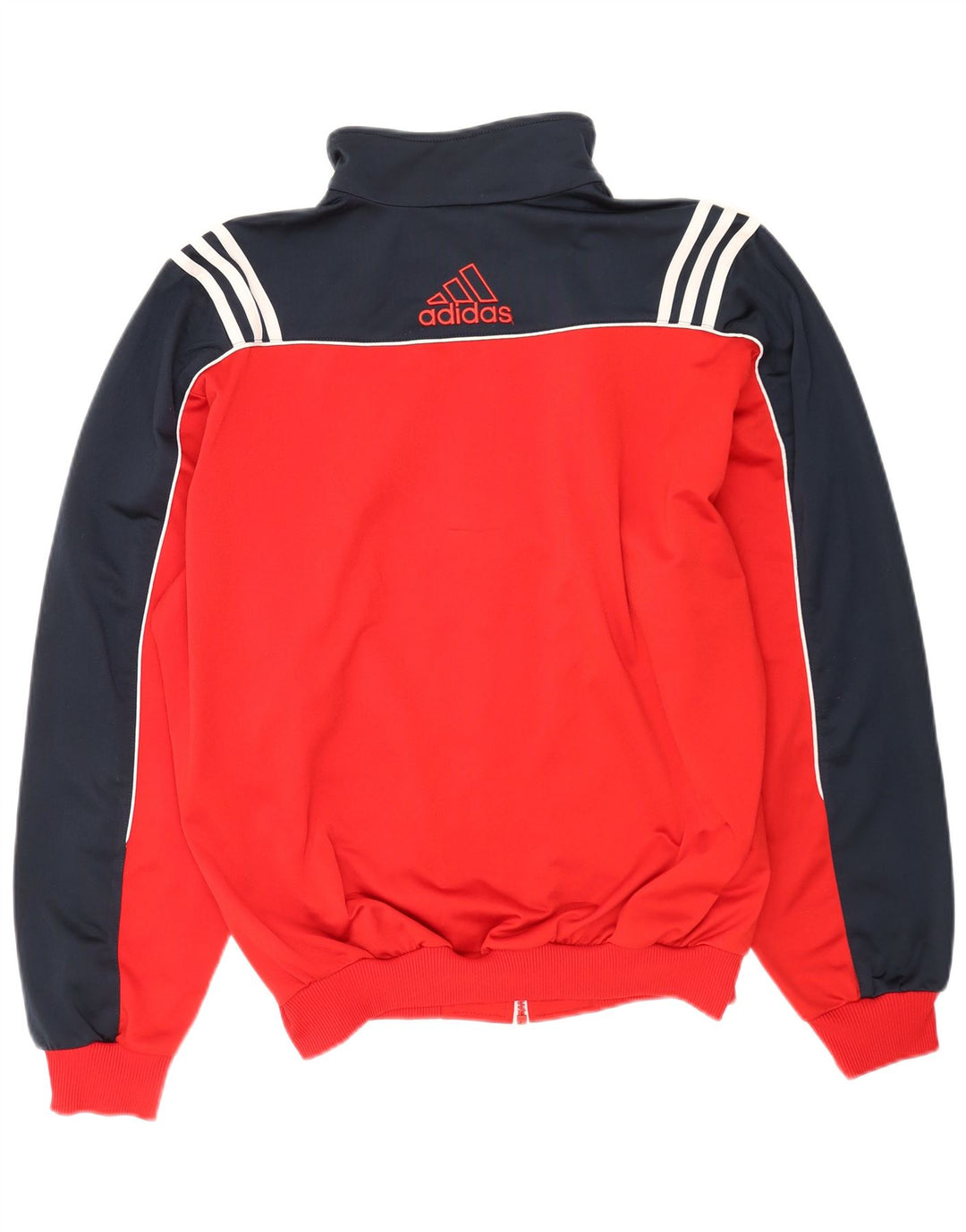 Jachetă de trening pentru bărbați Adidas Marea Britanie 44/46 Poliester color bloc roșu mare