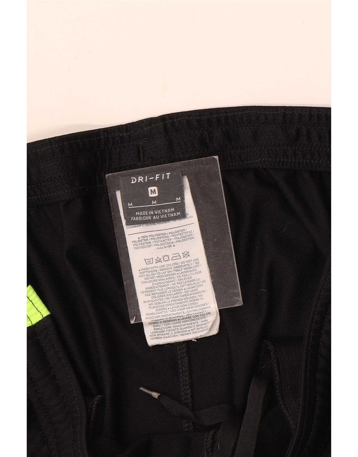 Pantaloni de trening Nike Dri Fit pentru bărbați, negru mediu, poliester color bloc
