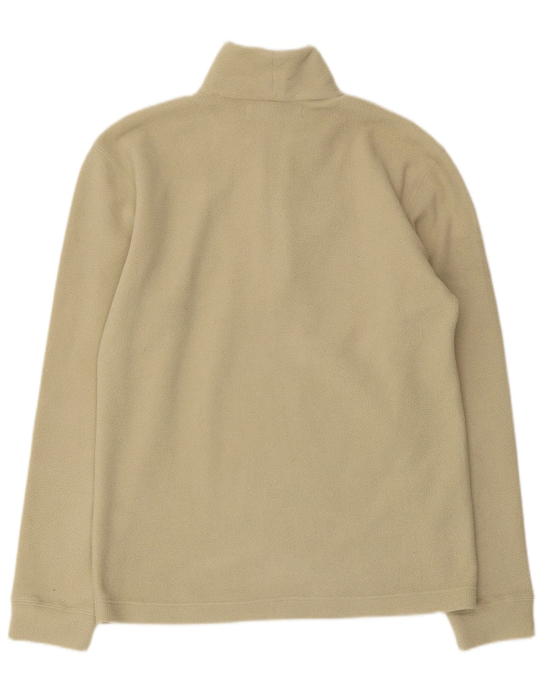 Pulover din lână vintage pentru femei, cu fermoar, verde mediu