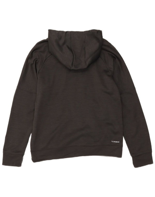 Pulover Adidas Climawarm Graphic Hoodie pentru femei UK 16/18 Large Black