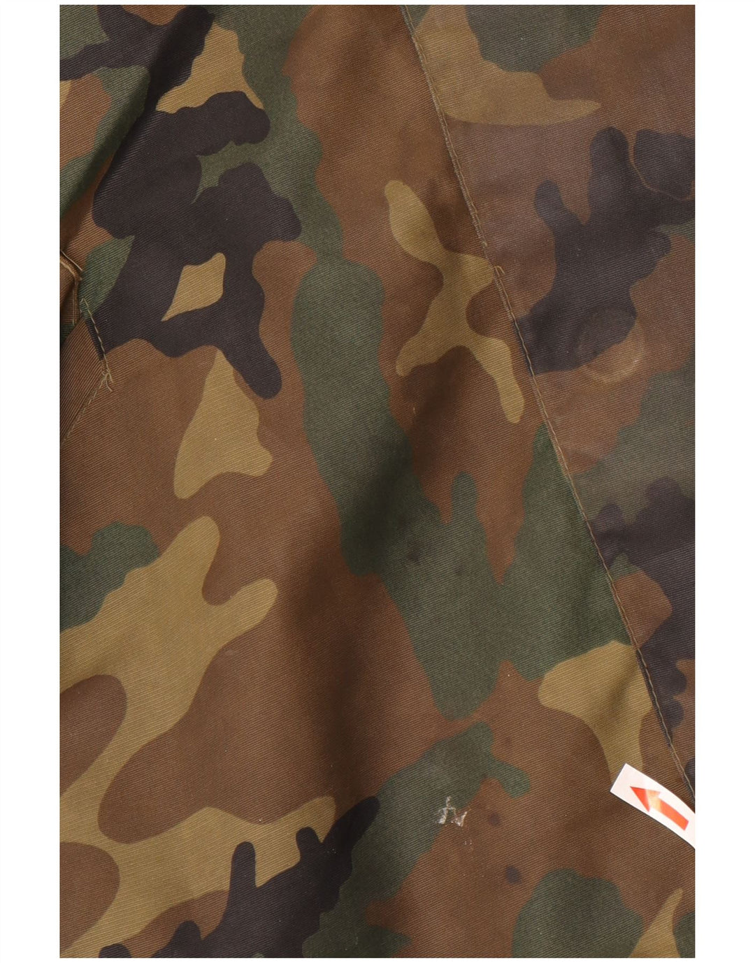 Jachetă militară vintage pentru bărbați UK 42 XL kaki poliester camuflaj