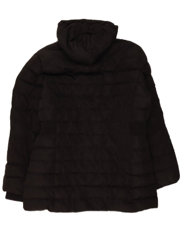 Palton căptușit pentru femei Kangol UK 16, mare, negru, poliester