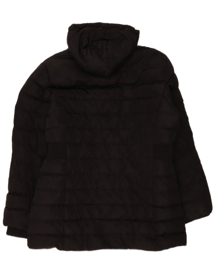Palton căptușit pentru femei Kangol UK 16, mare, negru, poliester