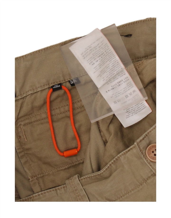 SUPERDRY Pantaloni cargo subțiri pentru bărbați L32 L32 bumbac bej