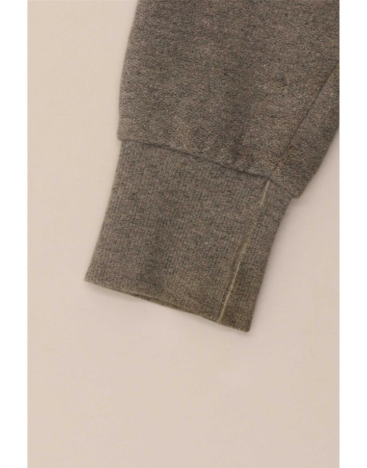 Pulover pentru bărbați Superdry Graphic Zip Hoodie, mare, gri, bumbac