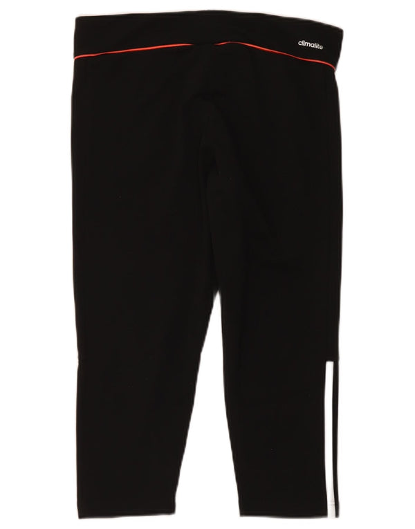 Leggings Adidas Climalite Capri pentru femei UK 12/14 Poliester mediu negru