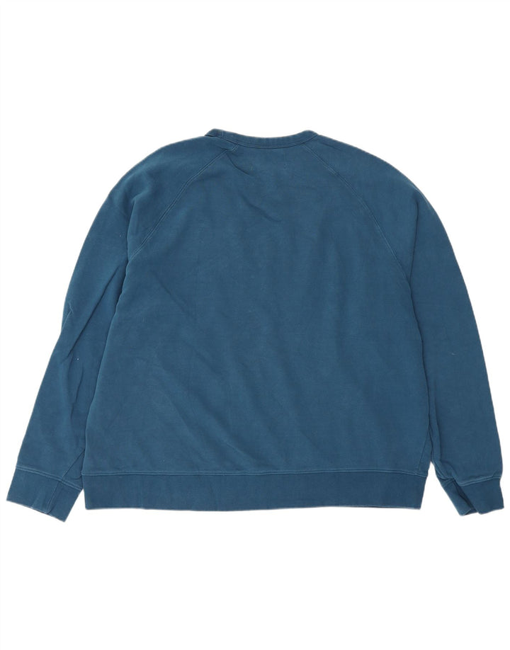 Pulover pentru bărbați Marks & Spencer, XL, bumbac, albastru