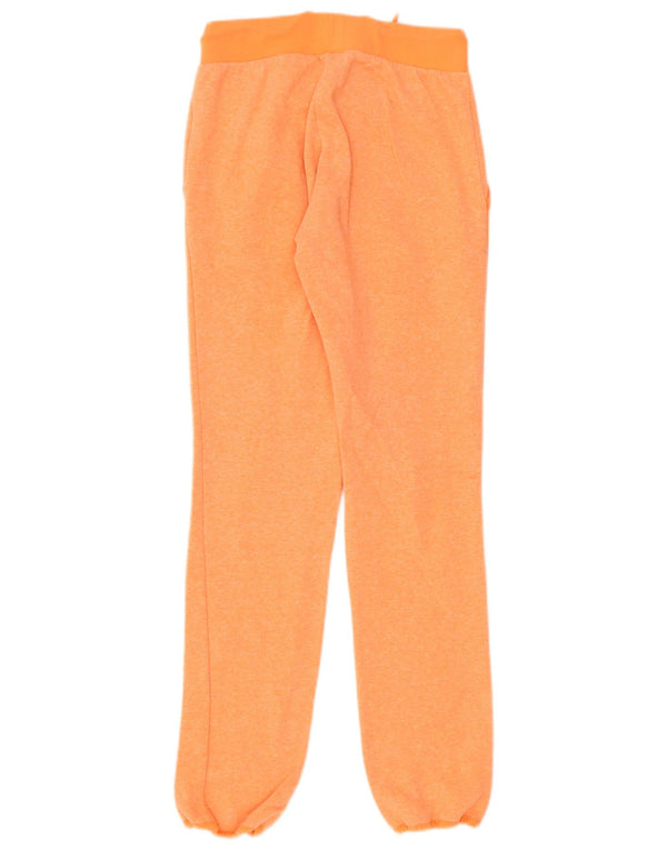 Pantaloni de trening Adidas pentru femei Joggeri UK 8 Bumbac cu pete portocalii mici