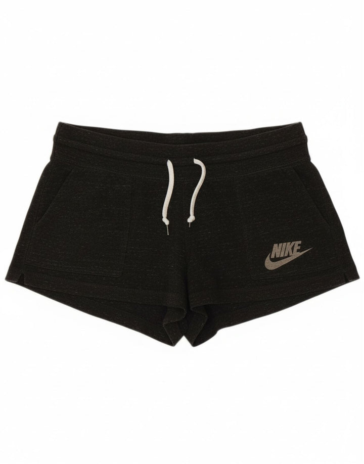 Pantaloni scurti sport Nike pentru femei UK 14 Medium Gri Flecked