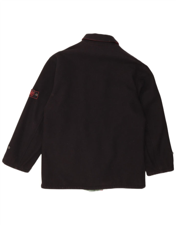 Jachetă reversibilă pentru bărbați Ivy Oxford UK 40 mare, lână bleumarin