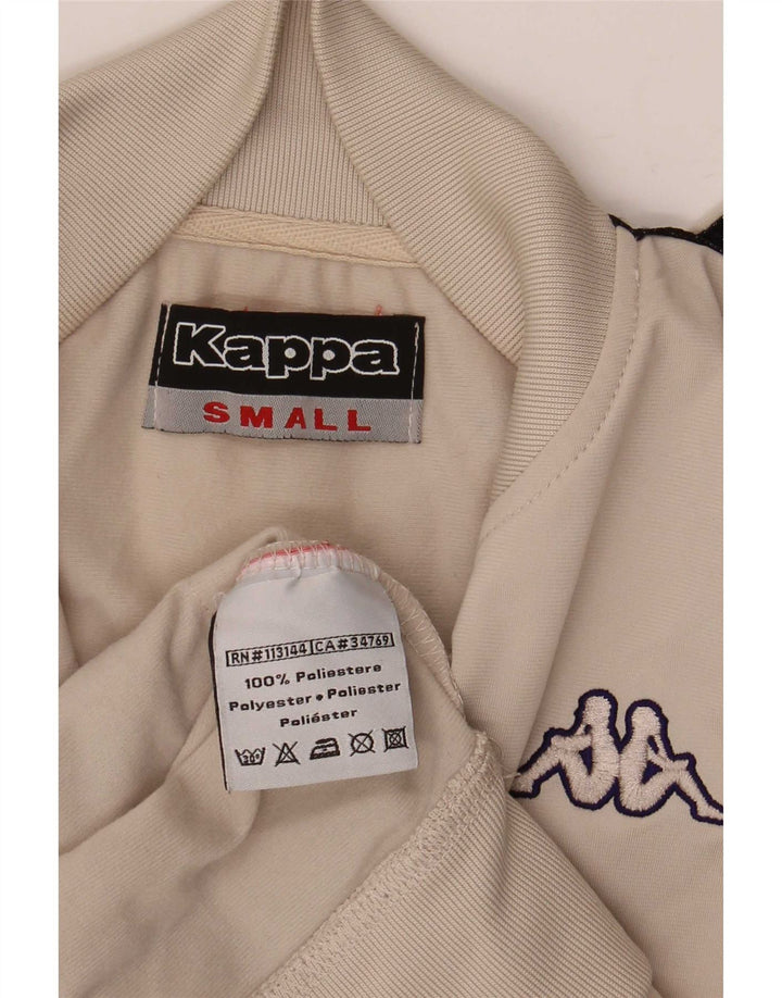 Jachetă de trening Kappa pentru femei UK 10 Small Beige Poliester