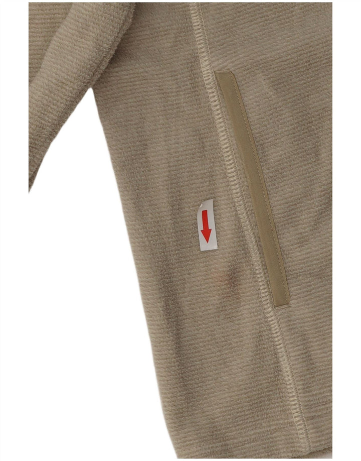 Jack Wolfskin Jachetă pentru damă din lână UK 8/10 Poliester Bej mic