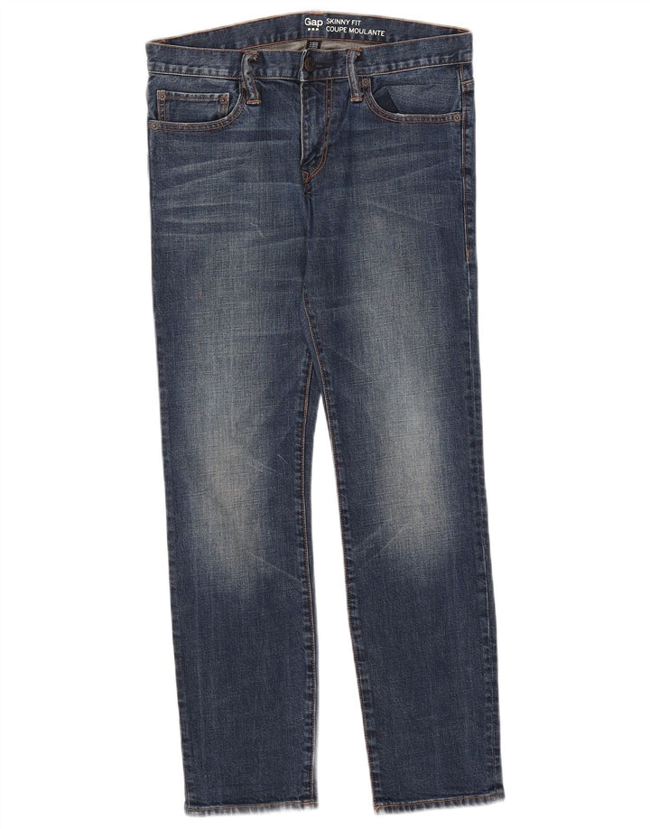 Blugi skinny pentru femei Gap W30 L30 Bumbac albastru
