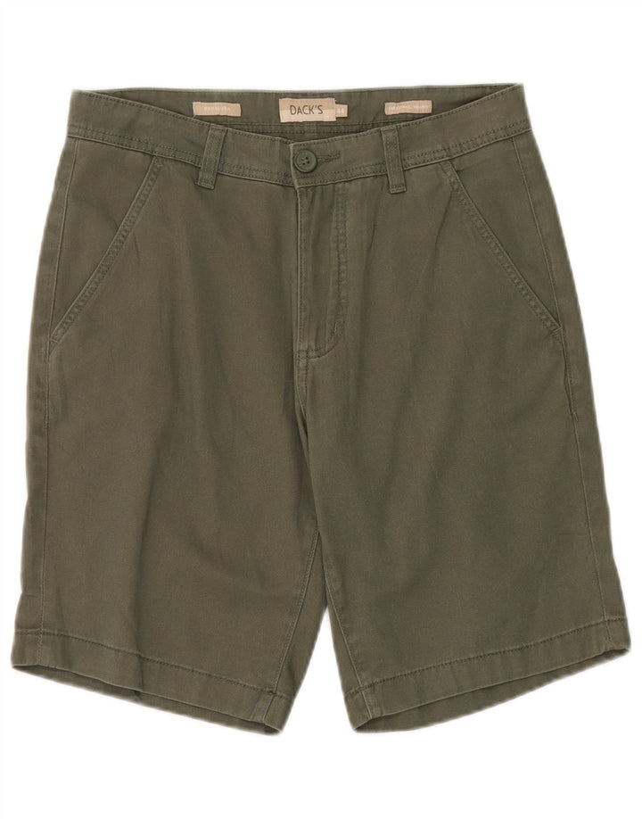 DACK'S Mens Bermuda Shorts IT 44 XS W32 Green